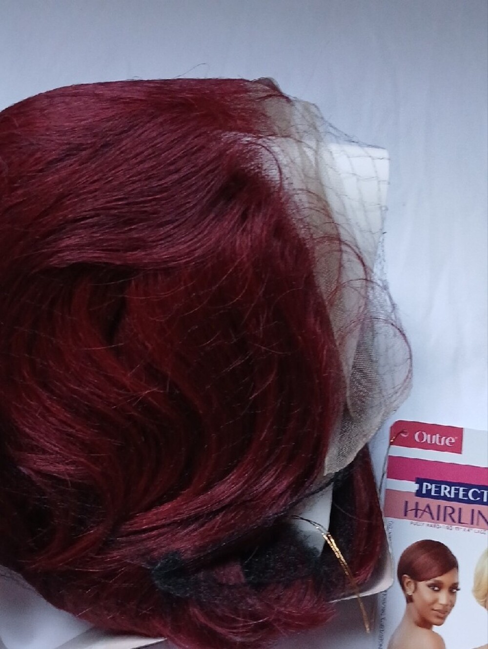 Perfect Hairline Luxy Red Velvet Lace Wig - Red Velvet - Picture 5 of 5